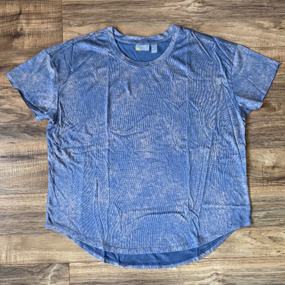 NWOT - Zella Acid Wash Athletic Tee Shirt M